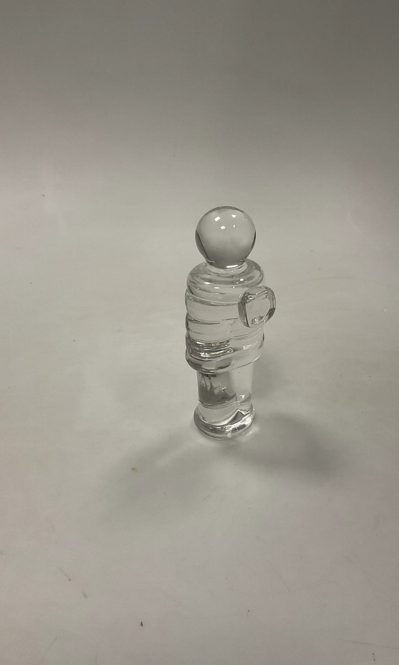 Holmegaard Glas Figur af Robot / Astronaut