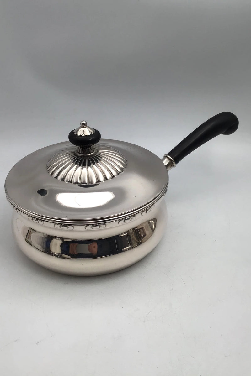 A Dragsted Sølv Lågkasserolle (1915)