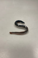 Royal Copenhagen Art Nouveau Figur af Ål No 465 Unika af August Hallin fra April 1888 No. 1156