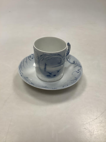 Bing und Grondahl Jugendstil-Tasse mit Schiffsmotiv