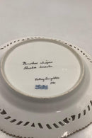 Royal Copenhagen Privatmalet Flora Danica Fisketallerken No 3554