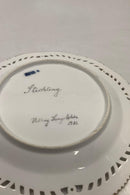 Royal Copenhagen Privatmalet Flora Danica Fisketallerken No 3554