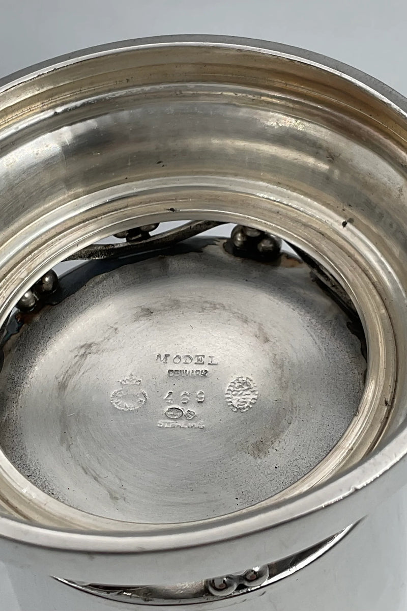 Georg Jensen Sterling Sølv Vase No. 469A (1925-1932) Harald Nielsen MODEL