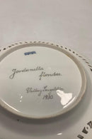 Royal Copenhagen Privatmalet Flora Danica Fisketallerken No 3554
