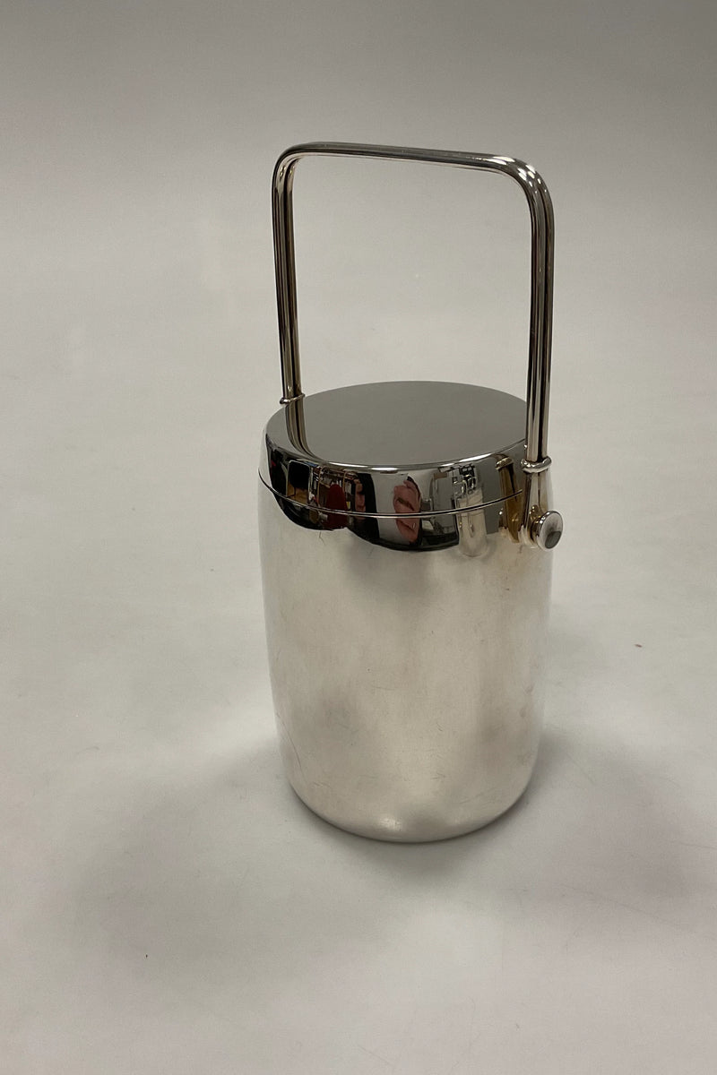 Georg Jensen Sterling Sølv Marmelade Krukke med Emajle af Magnus Stephensen No. 1005