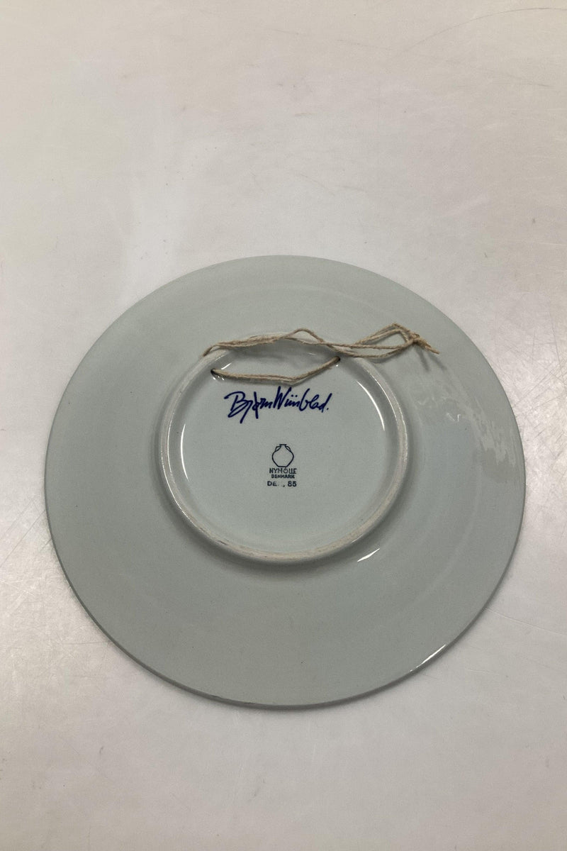 Bjørn Wiinblad Nymølle Blå Vægplatte No. 85