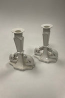 Par Bing og Grøndahl Art Nouveau Lysestager med figurer af børn No. 1557