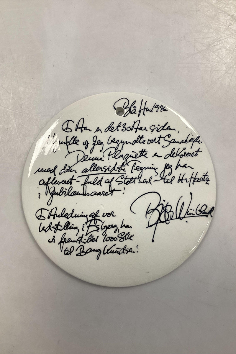 Bjørn Wiinblad for Nymølle "Allersidste Tegning"