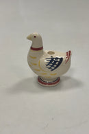 Aluminia Påske / Julehøne figur som lysestage