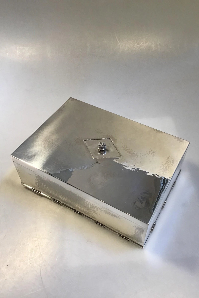 Georg Jensen Sterling Sølv Cigarskrin/Humidor No 329