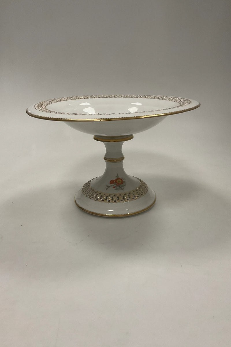 Bing og Grøndahl Tidlig Gennembrudt Opsats med blomster mønster