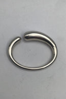 Georg Jensen Sterling Sølv Armring Mercy (Hængslet) No. 634 B