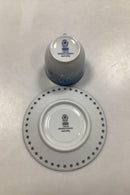 Bing og Grøndahl Harald Wiberg Julestel Kaffekop med Underkop No. 3503/305