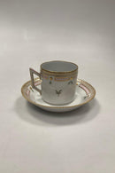 Royal Copenhagen Flora Danica Chocolate Cup No 20/ 3512 / 3513