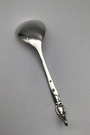 DGS Silver Ornamental Compote Spoon