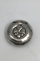 Bernhard Hertz Sølvplet Fransk Lilje Pilleæske