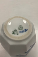 Royal Copenhagen Blå Blomst Kantet Vase No. 8612