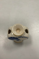 Aluminia Christmas Heart Candleholder/Vase in Blue