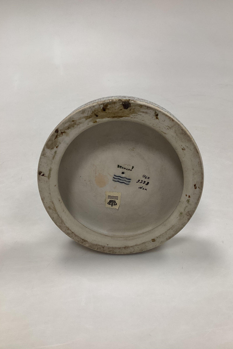 Royal Copenhagen Krakele Kerzenleuchter in Grün Nr. 3338