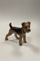 Dahl Jensen Figur Hund Airedale Terrier No. 1079