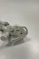 Heubach Porcelæn Figur af Hund