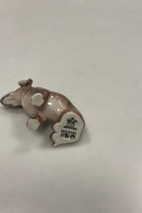 Royal Copenhagen Figur Lille Grævlingehund No. 1131