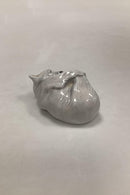 皇家哥本哈根的北极熊小雕像&