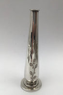Hans Jensen Sølv Orkide Vase