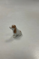 Bing og Grøndahl Miniature Figur af Spaniel No. 2547