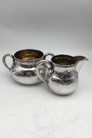 Evald Nielsen Sølv Fløde Sukker Sæt (1927+1928)