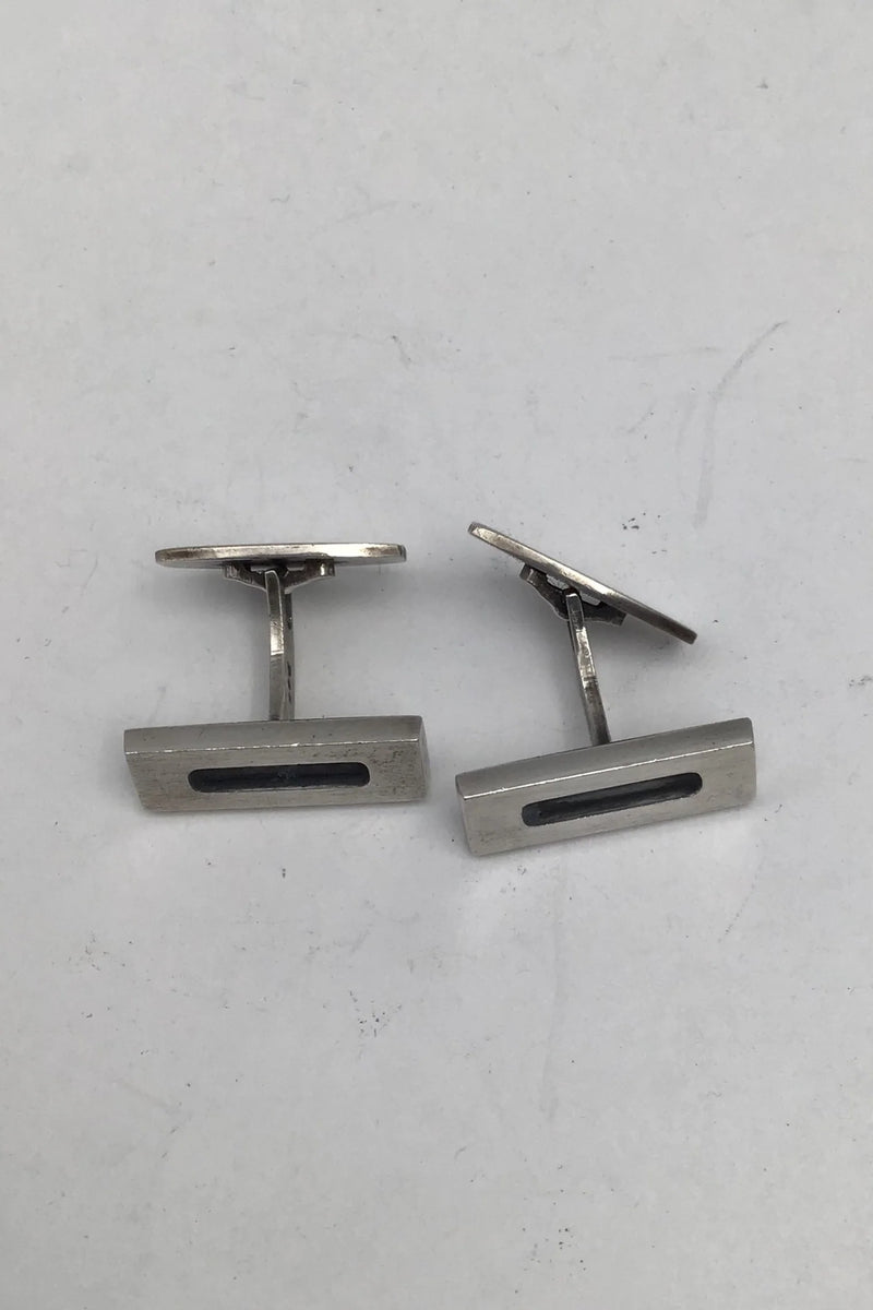 Hans Hansen Sterling Sølv Manchetknapper No. 645