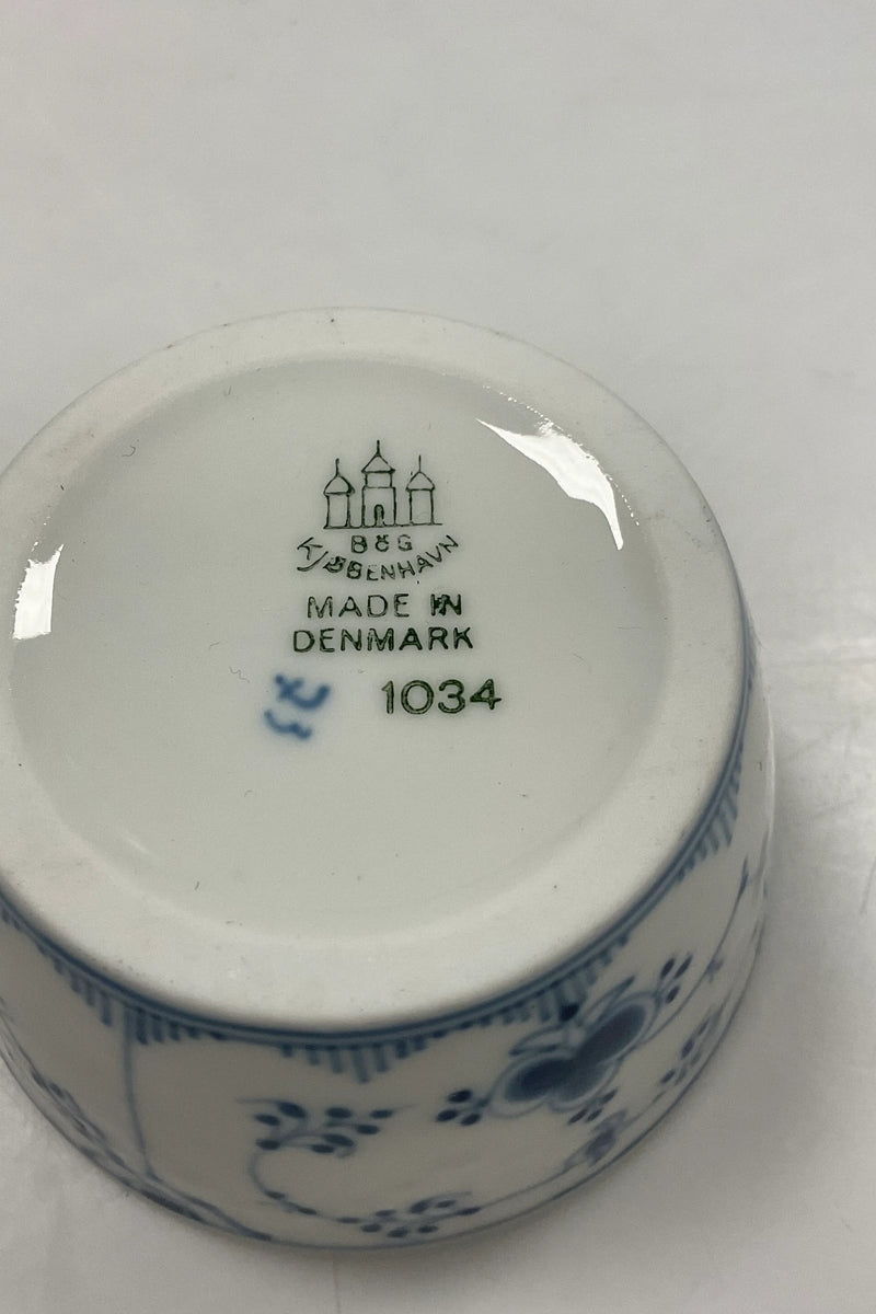 Bing og Grøndahl Blåmalet Musselmalet Hotel Sukkerskål No. 1034
