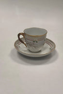 Royal Copenhagen Flora Danica Kaffekop og Underkop No. 20 / 3597