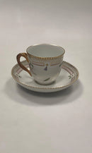 Royal Copenhagen Flora Danica Kaffekop og Underkop No. 20 / 3597