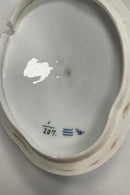 Royal Copenhagen Musselmalet Riflet låg til sovseskål No 207.