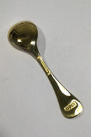 Georg Jensen Årsske 1989 i forgyldt Sterling Sølv med emalje.