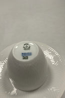 Royal Copenhagen Salto White dinnerware Coffee cup and saucer