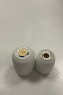 Royal Copenhagen Salto hvidt stel Salt og peberbøsse