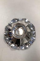 Flot Europæisk Sølvplet kurv med hank med blomster motiv