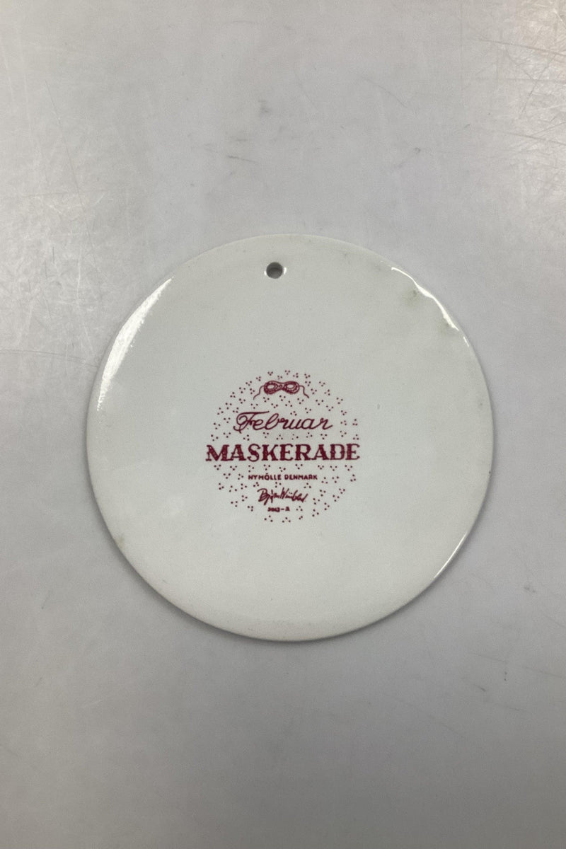 Bjørn Wiinblad: Rød februar platte fra Nymølle - MASKERADE