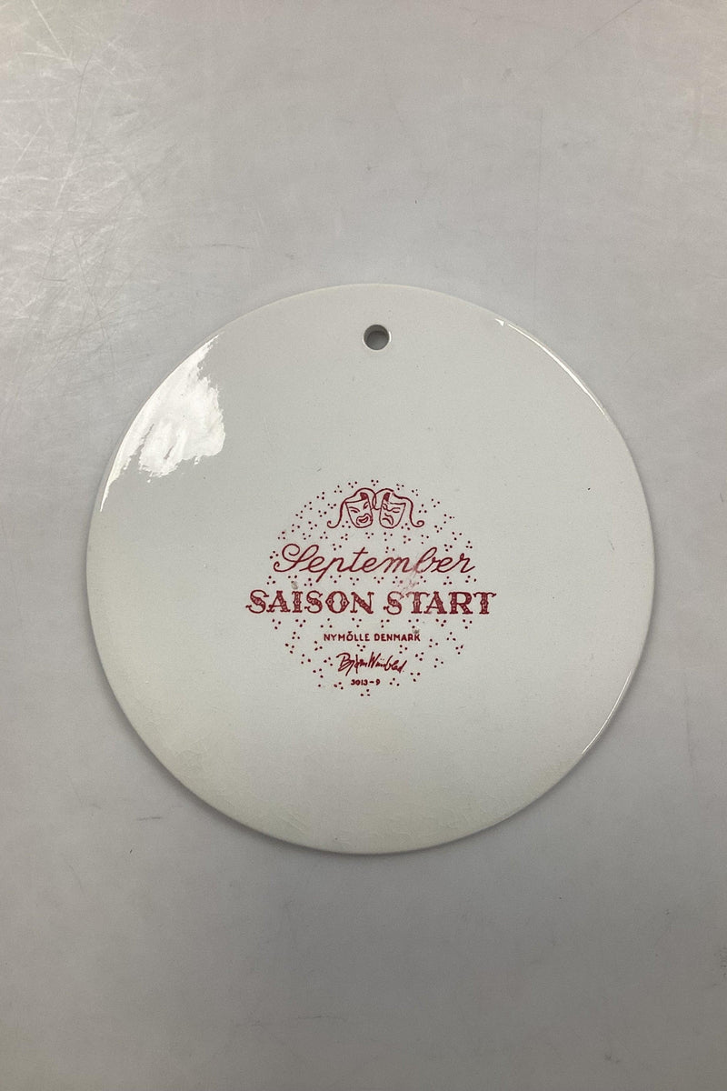 Bjørn Wiinblad: Rød september platte fra Nymølle - SAISON START