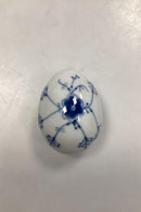 Bing und Grondahl Blau geriffelt Blaues geriffeltes Ei Nr. 691