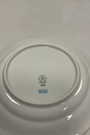 Royal Copenhagen Hvid Magnolia med uglasseret relief Dessert tallerken No 619