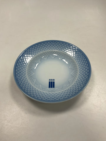 Bing & Grøndahl Blå Tone Hotel Lille Dyb Tallerken No 710/1006 MED LOGO