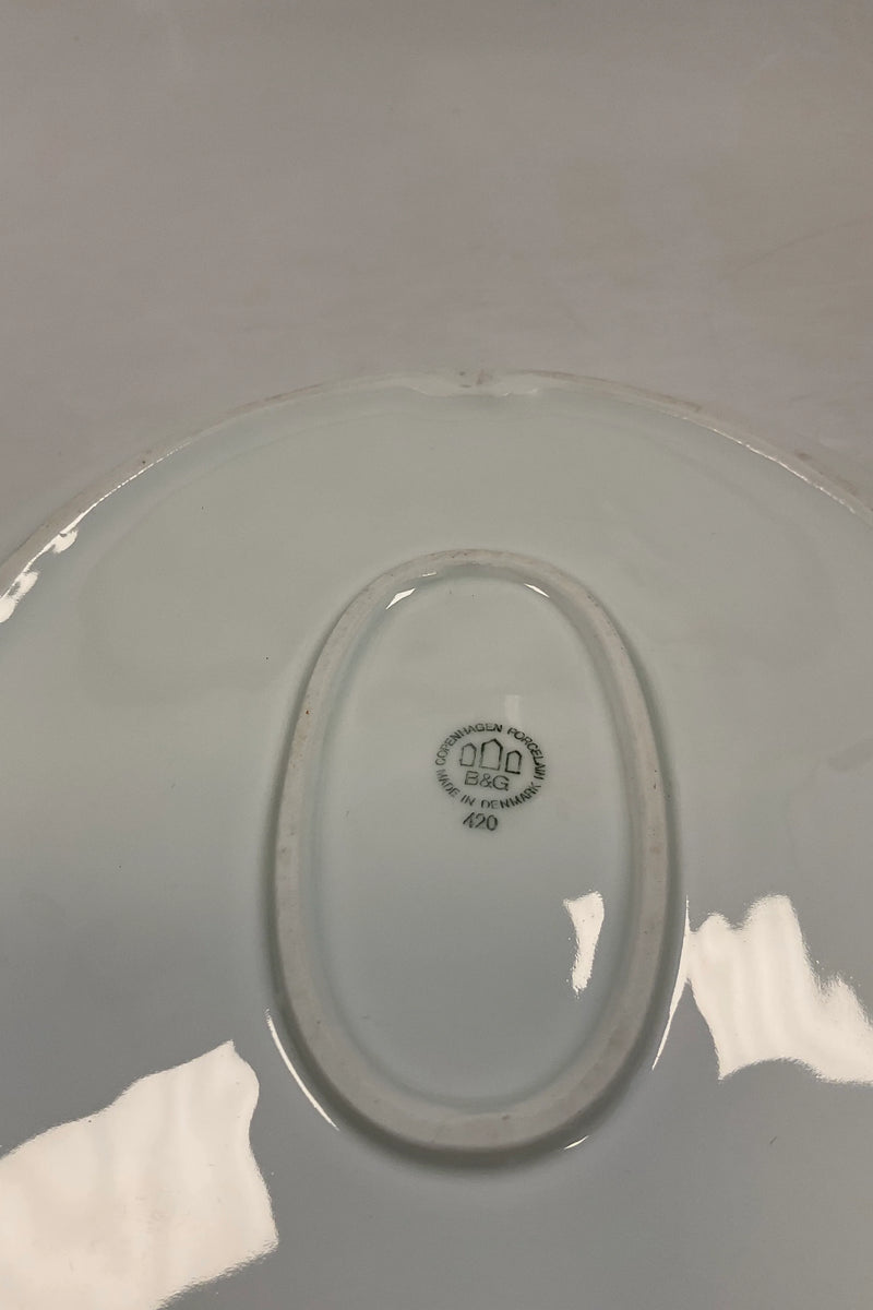 Bing og Grøndahl Henning Koppel Blå Oval Servingsfad No. 420