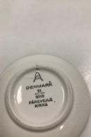 Königliches Kopenhagen 2010 Plakette Nr. 21 Fårevejle Kirke