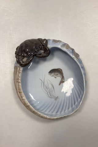 Royal Copenhagen Art Nouveau Bowl with Crab No. 2465