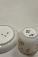 Tidlig Royal Copenhagen Art Nouveau Kop og underkop No 2