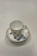 Tidlig Royal Copenhagen Art Nouveau Kop og underkop No 11