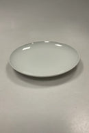 Bing og Grøndahl middagstallerken i hvid uden dekoration No. 325